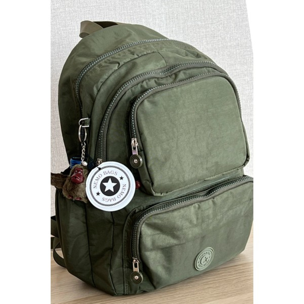 Nemo Bags Haki Sırt Çantası Okul Çantası Laptop ve Seyahat Çantası Su Geçirmez Spor Çanta Bayan Sırt Çantası Fiyatı