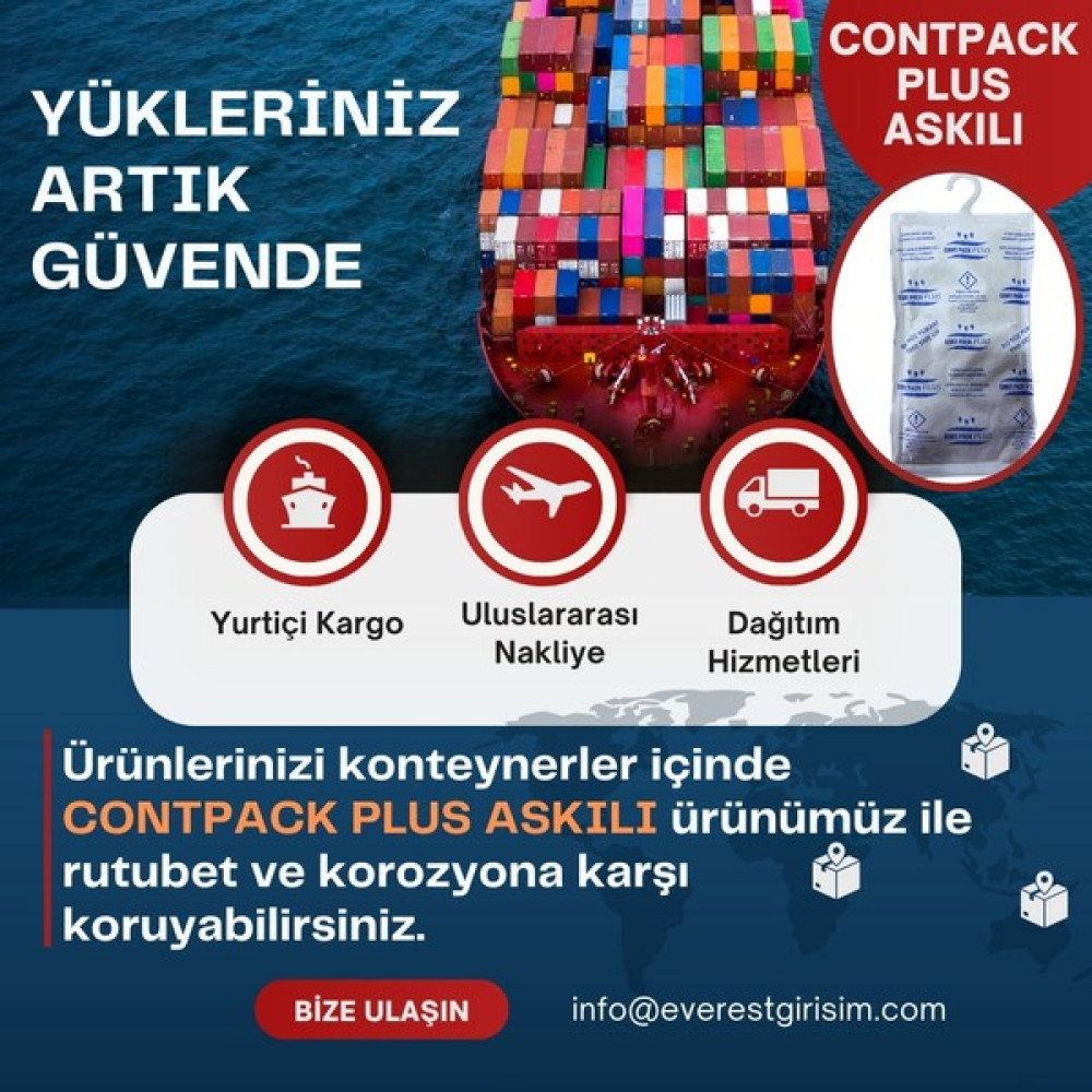 Nemtut Contpack Plus Askılı Nem Alıcı Rutubet Engelleyici Konteyner Kurutucu 10 Adet 3800 Gr. Oto Boyaları Fiyatı