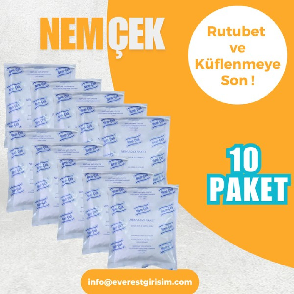 Nemtut Nemçek Nem Alıcı Rutubet ve Küf Önleyici (10 paket) Nalburiye & Hırdavat Fiyatı
