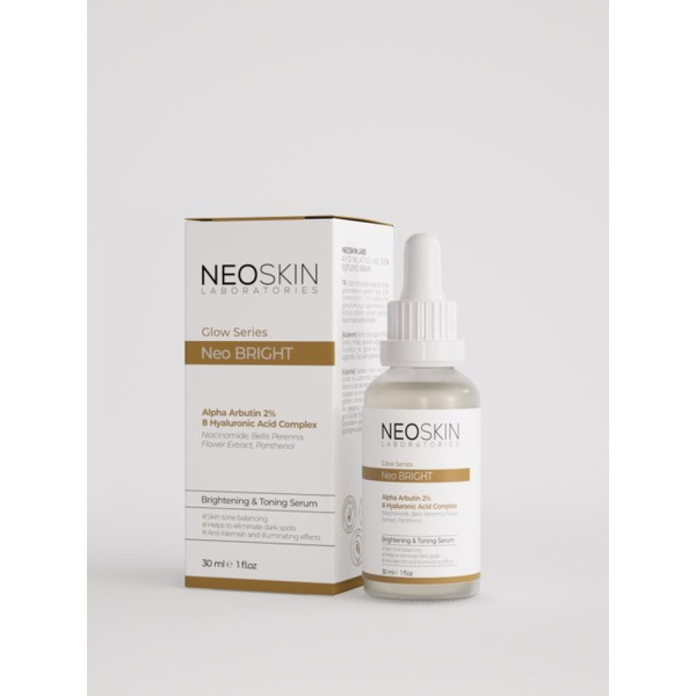 Neo Bright - Leke Karşıtı, Cilt Tonu Eşitleyici, Aydınlatıcı Premium Serum (Arbutin %2 + Hyaluronic Acid + Niacinamide) - 30 ml Anti-Aging / Yaşlanma Karşıtı Fiyatı
