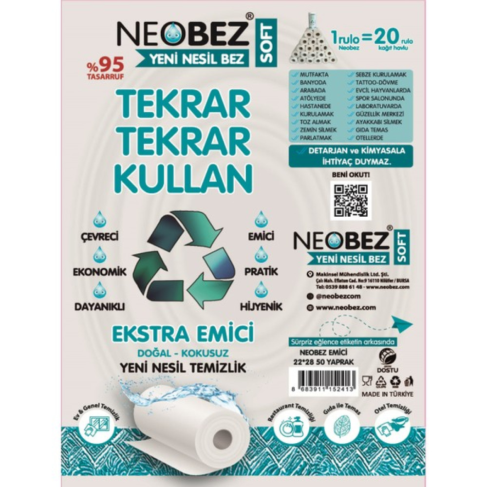 Neobez Emici 22cmx28cm 50 Yaprak 4'lü Paket Oto Boyaları Fiyatı