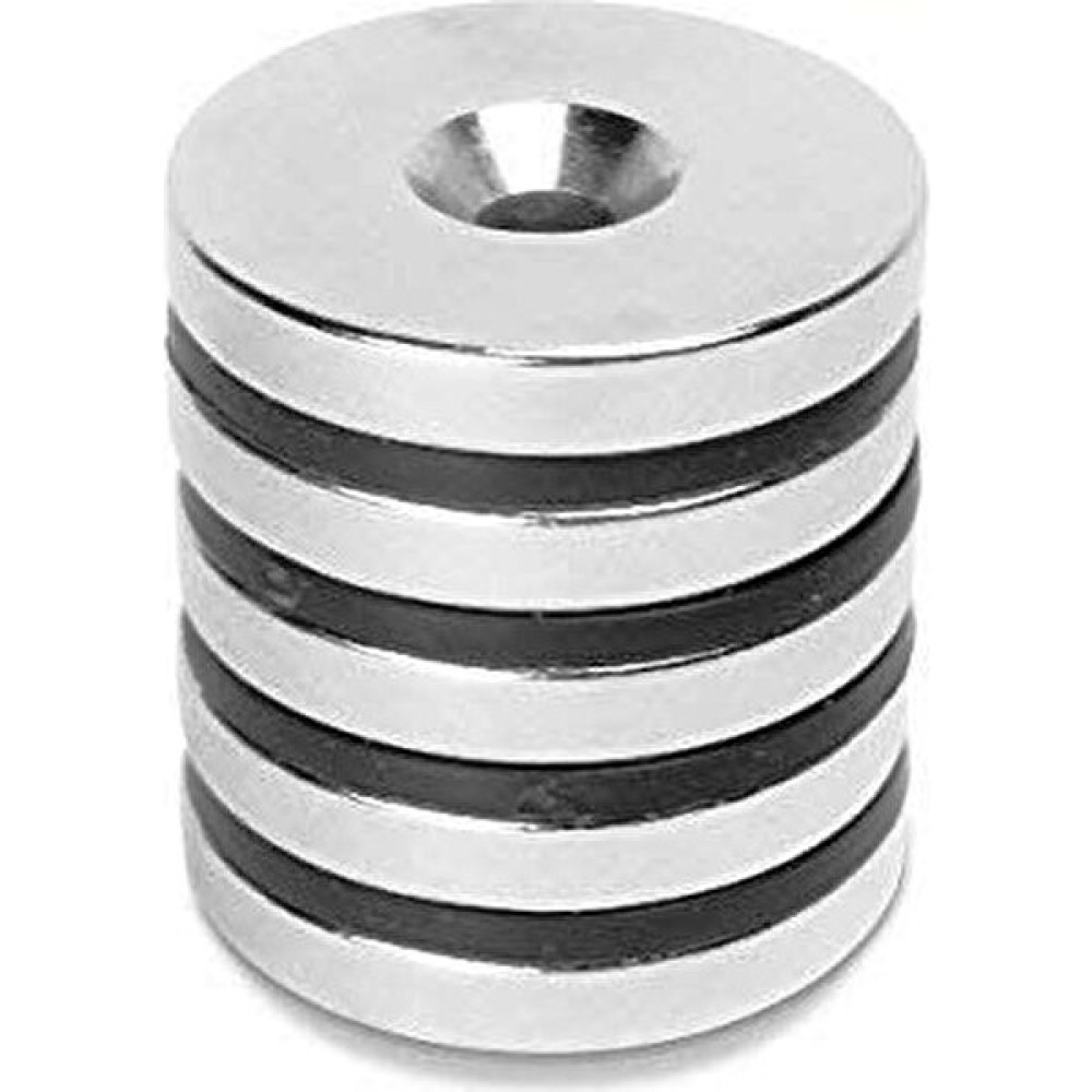 Neodyum Mıknatıs Havşa Delikli D30XD10/5,5X5 (5'li Paket) Oyun & Hobi Fiyatı