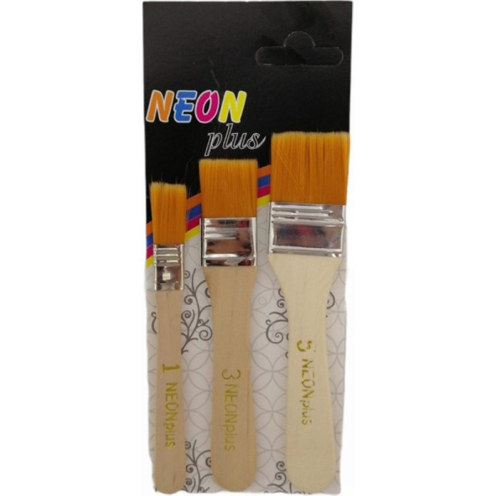 Neon Plus Fırça Seti 3'lü Fırça Fiyatı
