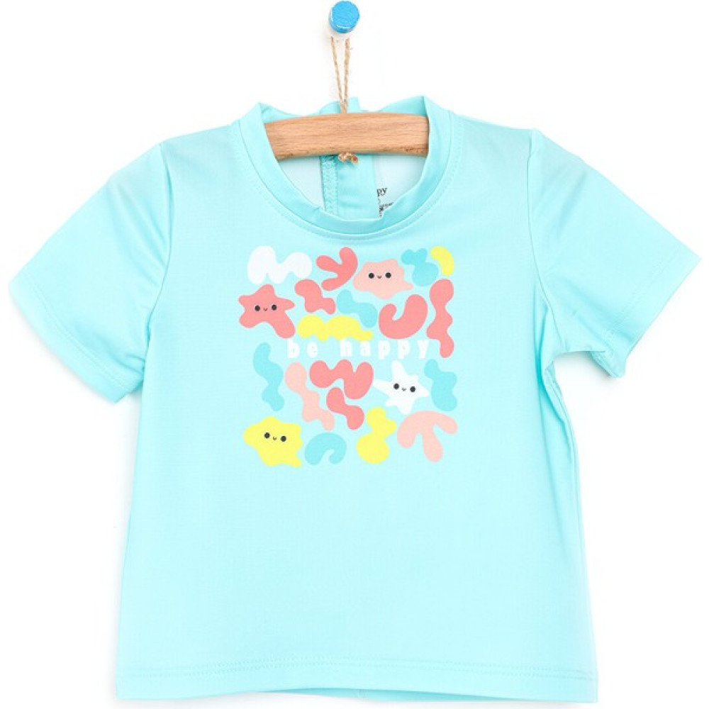 Neopy Erkek Bebek Be Happy Böcük Kısa Kol Tshirt Bebek Mayosu Fiyatı