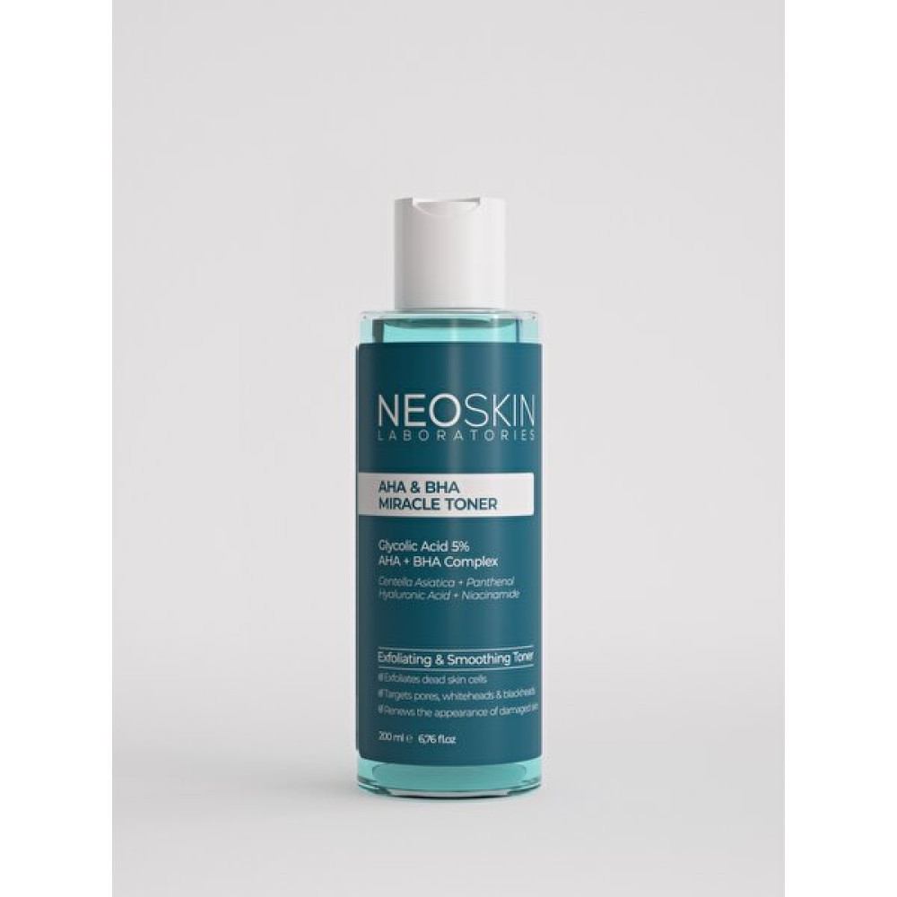 Neoskin Labaratories Neoskın Aha & Bha Mıracle Toner-Aha &bha Arındırıcı ve Gözenek Sıkılaştırıcı Temizleyici Tonik Cilt Temizleme ve Peeling Fiyatı