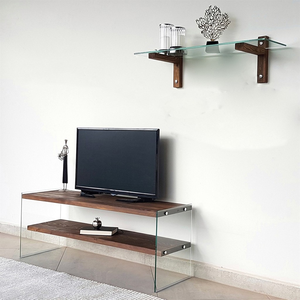 Neostill - Ahşap Tv Ünitesi Woodn Glass TV104 Tv Ünitesi / Sehpası Fiyatı