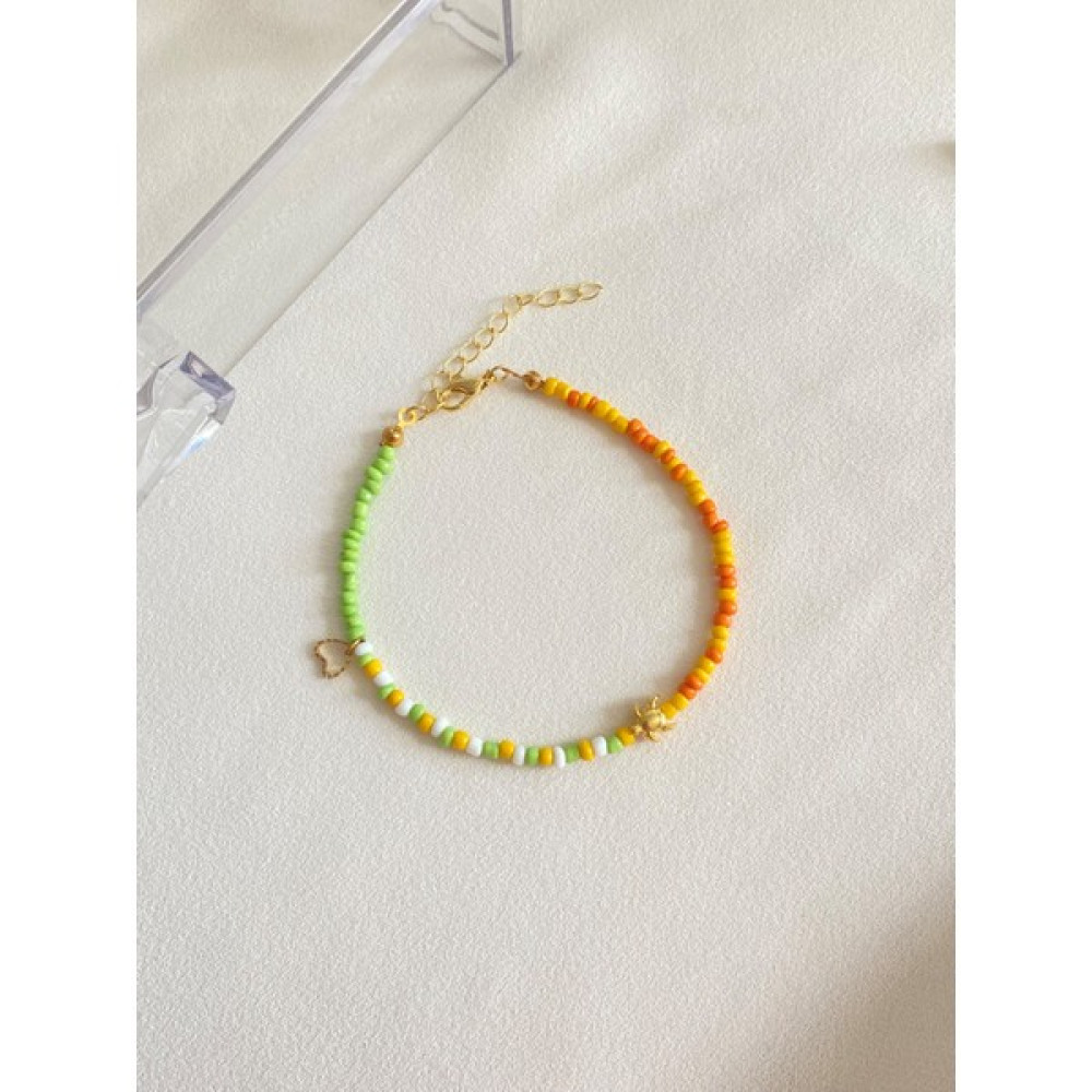 Nepenthe Accessory Balık Charmlı Renkli Boncuklu Halhal Yazlık Halhal Halhal Fiyatı