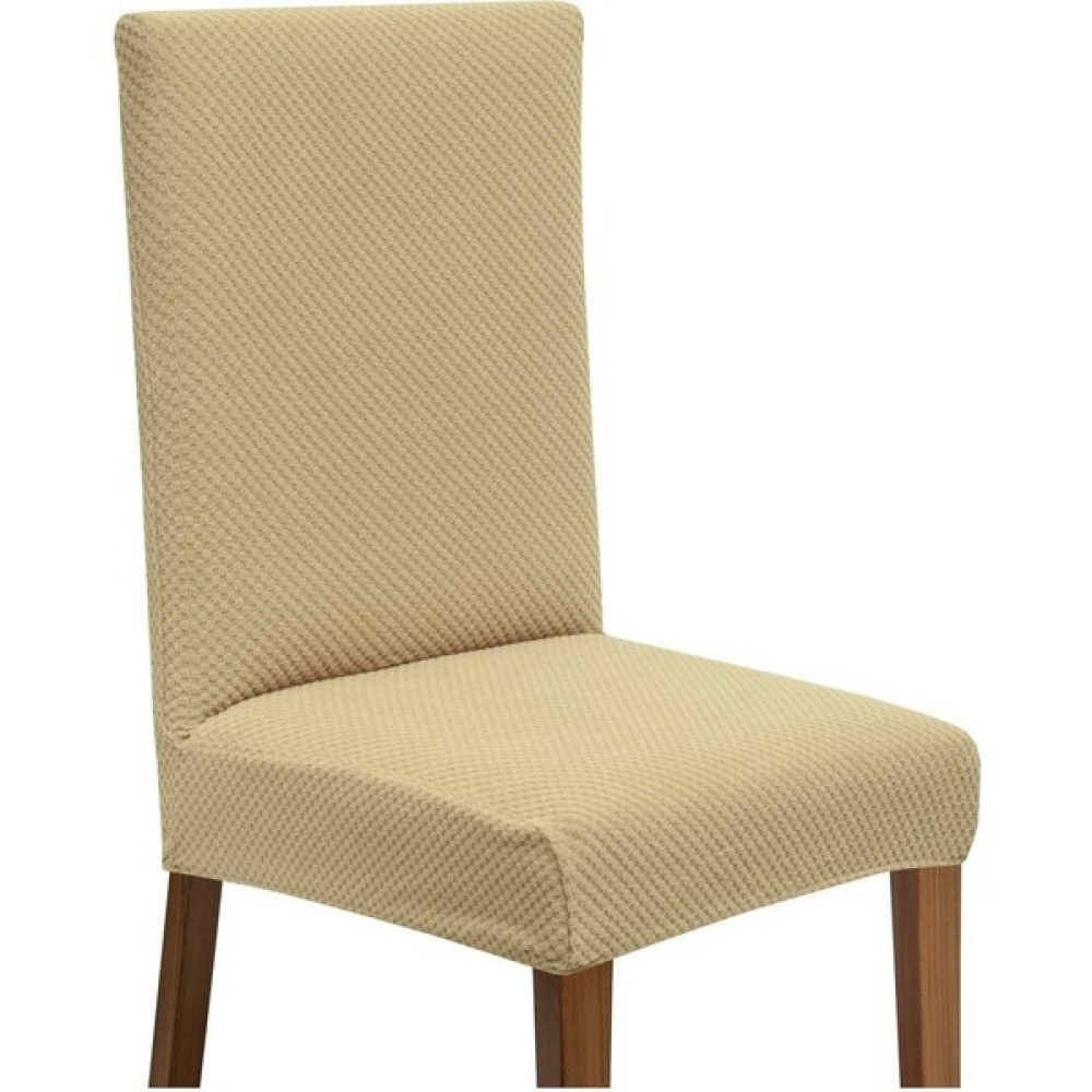 Nera Home Bal Peteği Esnek Kumaşlı Kaymaz Sandalye Kılıfı 1 Adet - Vizon - 100 x 100 cm Koltuk & Kanepe Örtüsü Fiyatı