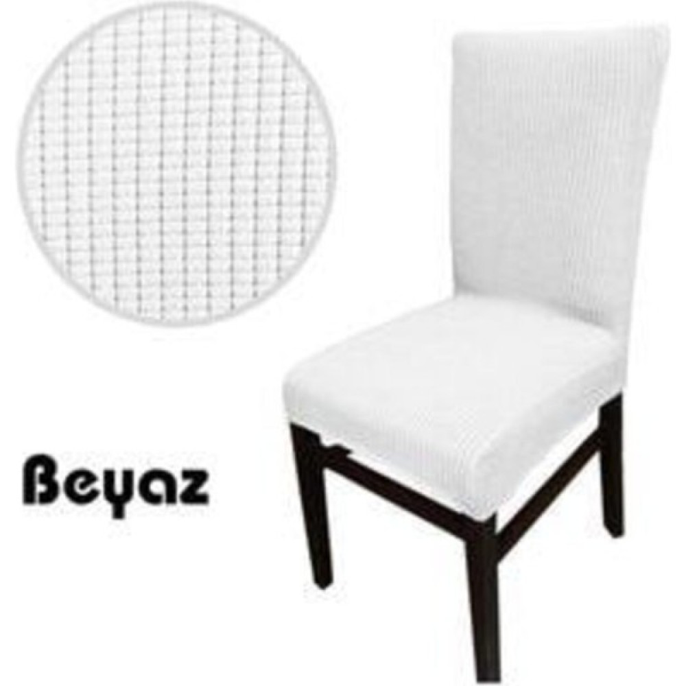 Nera Home Bambu Sandalye Örtüsü Beyaz 1 Adet - 100 x 100 cm Koltuk & Kanepe Örtüsü Fiyatı