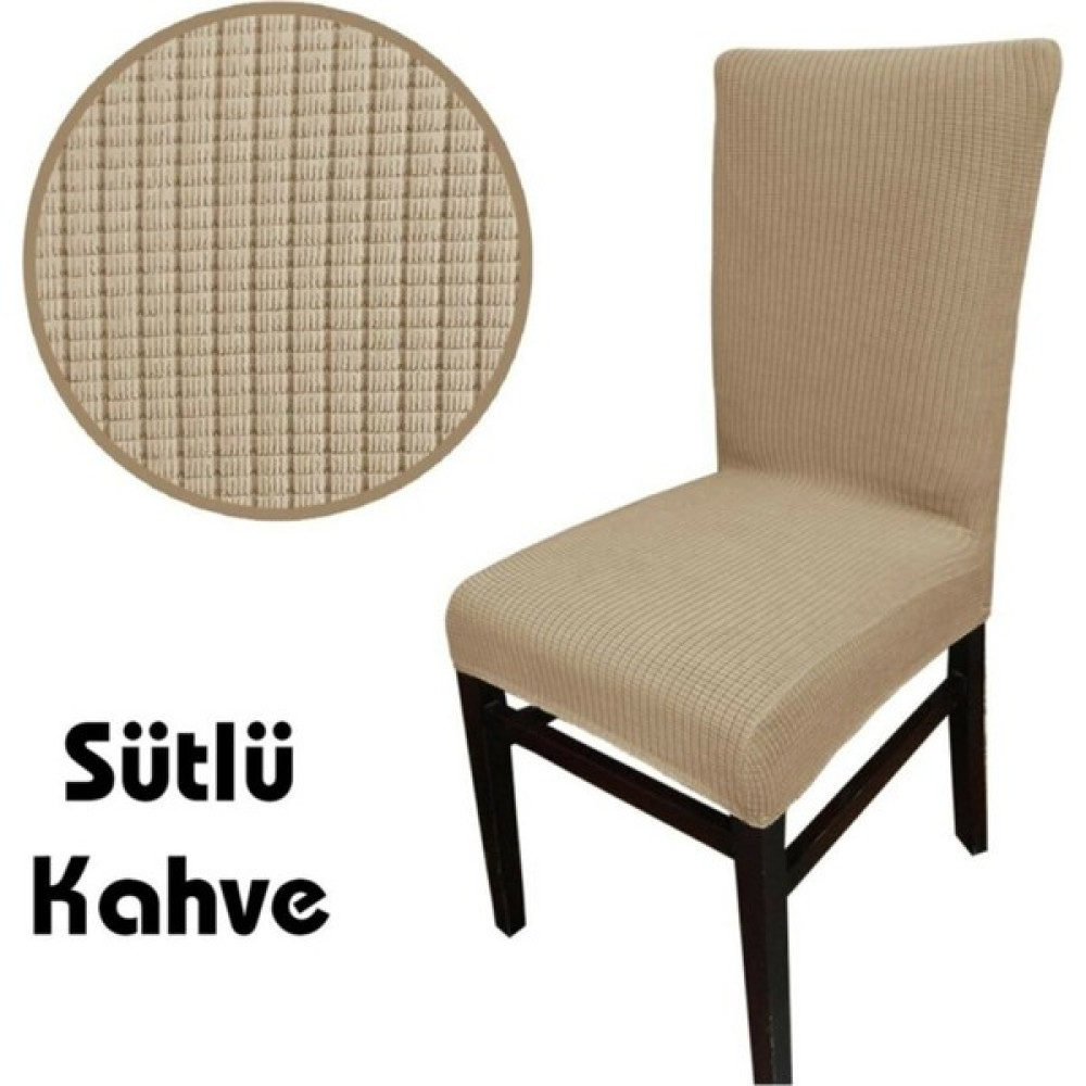 Nera Home Bambu Tekli Sandalye Kılıfı - 100 x 100 cm - Kahve Koltuk & Kanepe Örtüsü Fiyatı