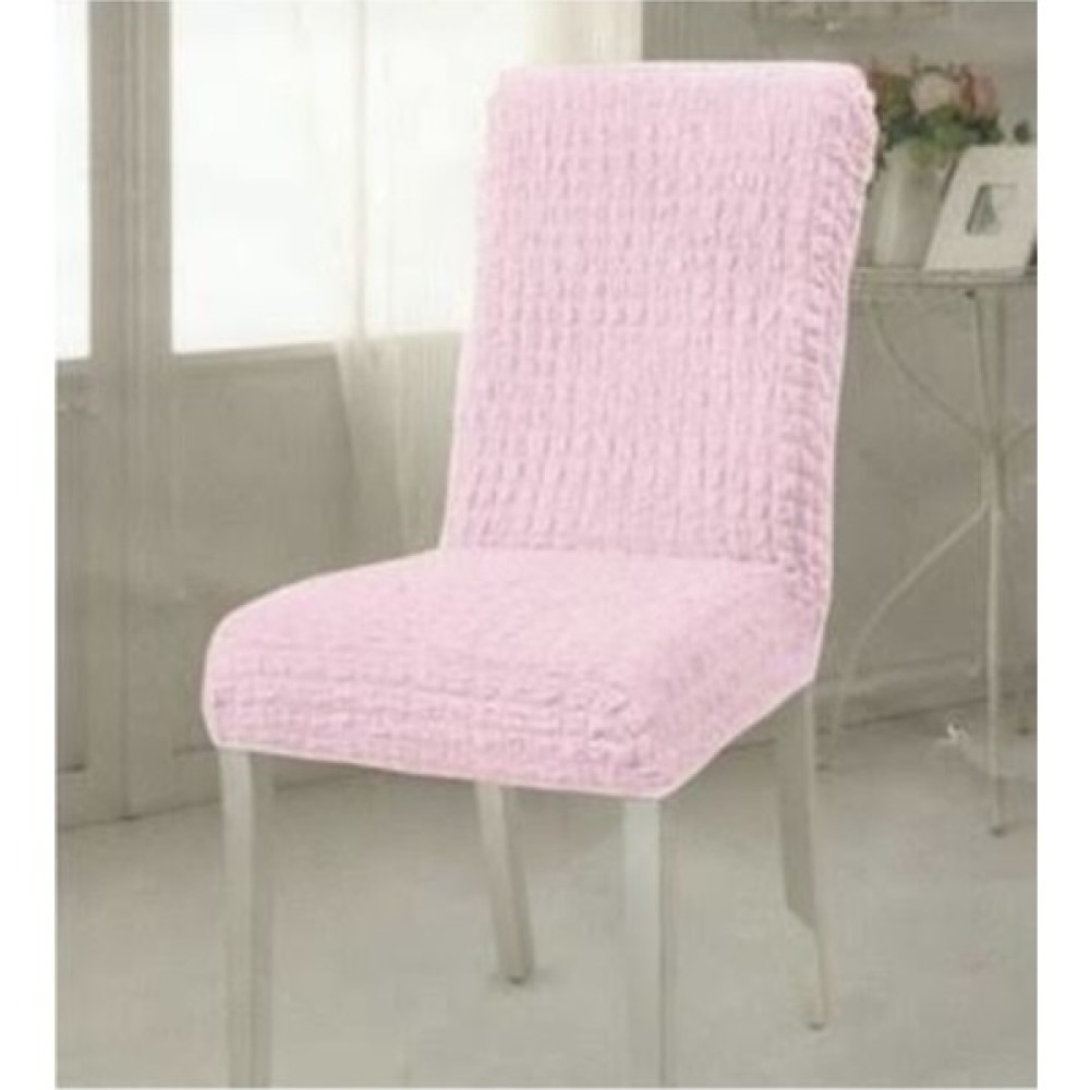 Nera Home Bürümcük Eteksiz Sandalye Kılıfı, Sandalye Örtüsü 6 Adet - 100 x 100 cm - Pembe Koltuk & Kanepe Örtüsü Fiyatı