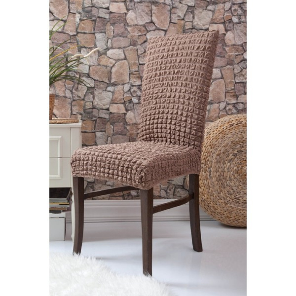 Nera Home Bürümcük Eteksiz Sandalye Kılıfı, Sandalye Örtüsü 6 Adet - 100 x 100 cm - Renkli Koltuk & Kanepe Örtüsü Fiyatı