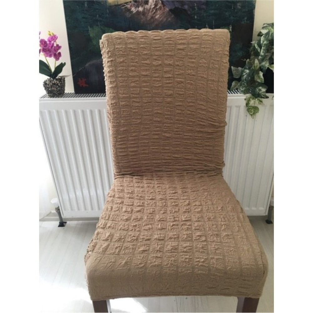 Nera Home Koyu Vizon Bürümcük Sandalye Örtüsü Kılıfı - 100 x 100 cm - Renkli Koltuk & Kanepe Örtüsü Fiyatı