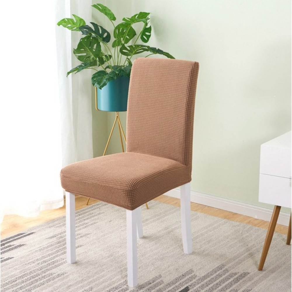 Nera Home Sandalye Kılıfı Bambu Pıtı Kare Likralı Yıkanabilir 1 Adet - 100 x 100 cm - Bej Koltuk & Kanepe Örtüsü Fiyatı