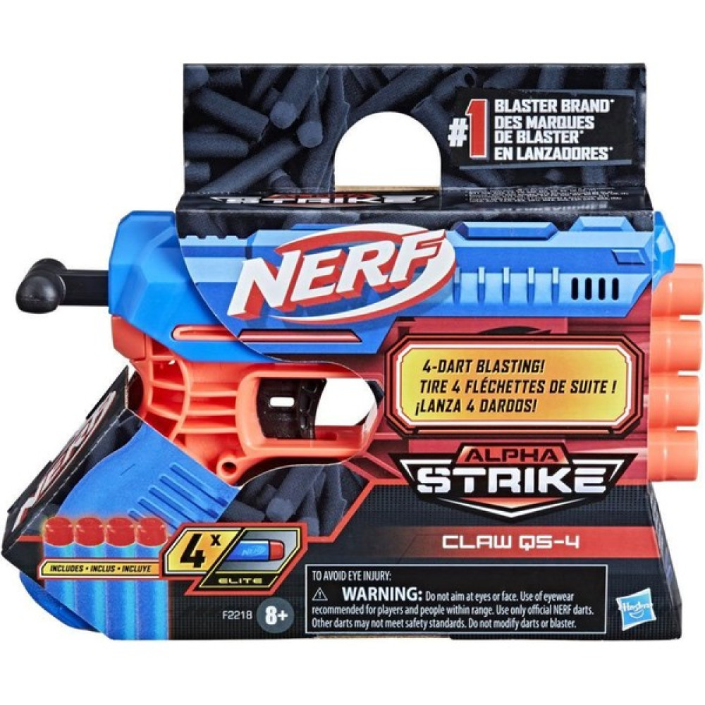 Nerf Alpha Strike Claw Qs-4 F2218 Açık Hava, Deniz ve Spor Oyuncakları Fiyatı