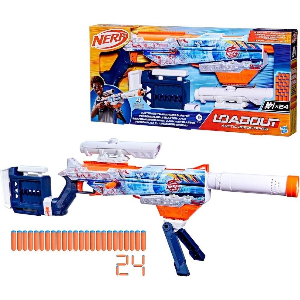 Nerf Ner Loadout Arctıc Zerostrıker - Mavi Diğer Fiyatı