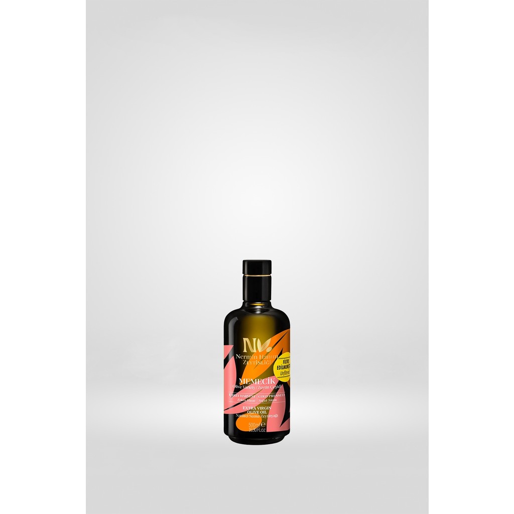 Nermin Hanım Zeytinliği Memecik - Filtresiz Erken Hasat Soğuk Sızma Zeytinyağı R.(500ML) - 500 ml Diğer Fiyatı