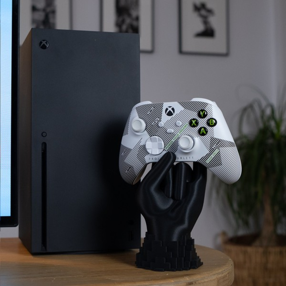 Nerva Design 3D Dekoratif Kol Tutucu, Joystick Kumanda Standı - Siyah Oyun Konsolları Fiyatı