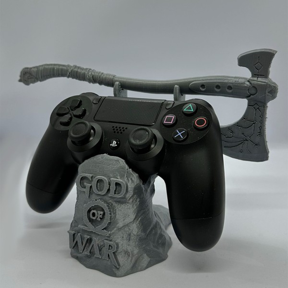 Nerva Design 3D God Of War Ps4 Kol Tutucu - Kol Standı, Kol Tutacağı - Gümüş PlayStation 4 PS4 Oyunları Fiyatı