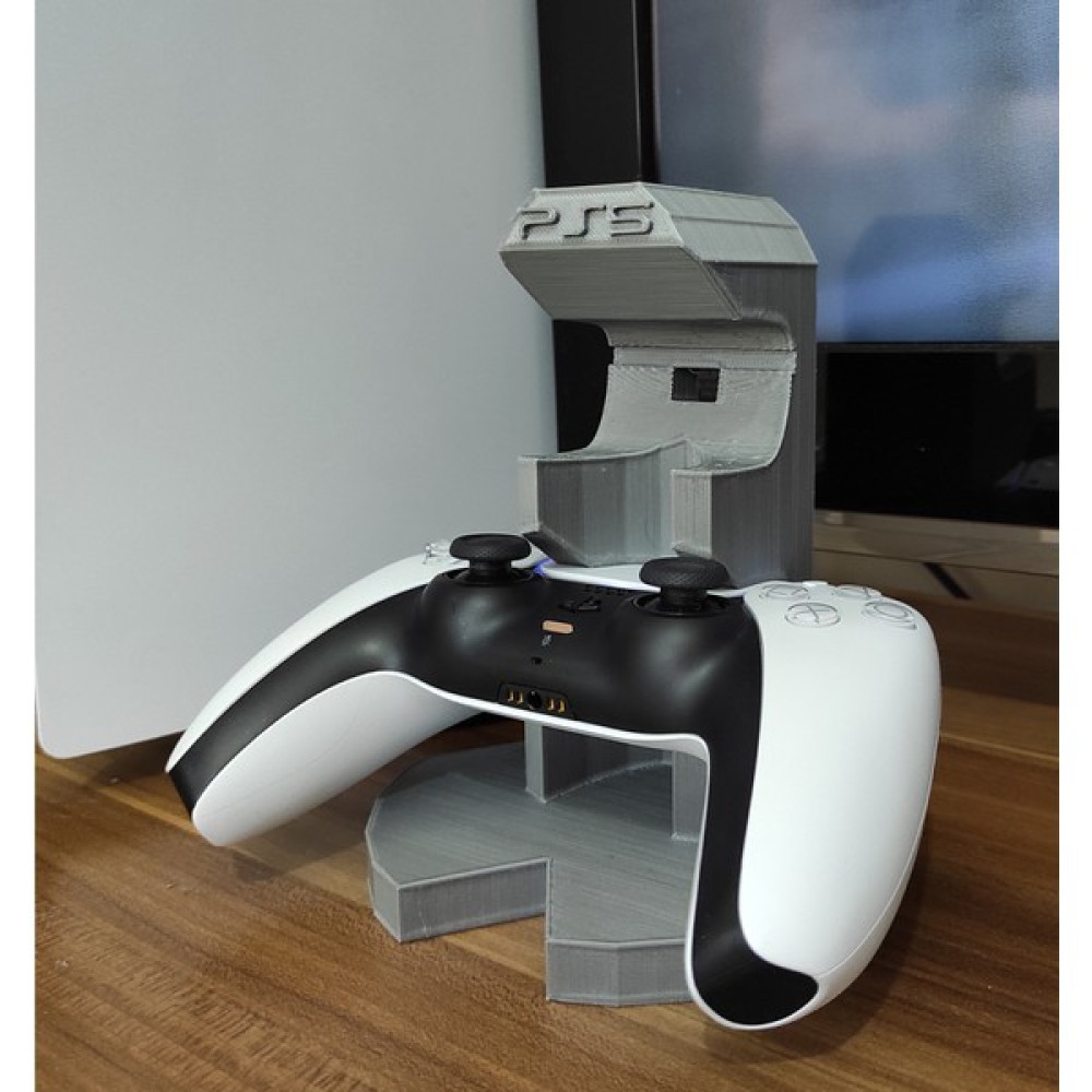 Nerva Design 3D Ps5 2'li Masaüstü Kol Tutucu Aparat, Ps5 Joystick Standı - Gümüş PlayStation 5 PS5 Oyunları Fiyatı