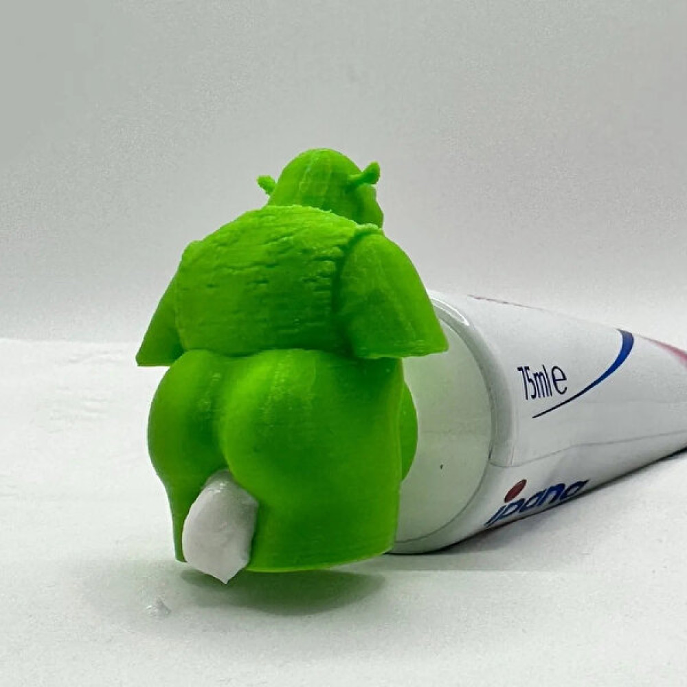 Nerva Design 3D Shrek Diş Macunu Kapağı - Yeşil Diş Macunları Fiyatı