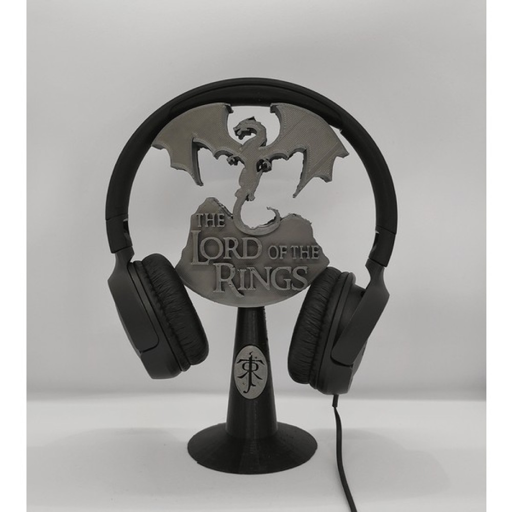 Nerva Design 3D Yüzüklerin Efendisi Masaüstü Kulaklık Standı - Lord Of The Rings, Lotr - Gümüş Grisi Kulaklık Aksesuarı Fiyatı