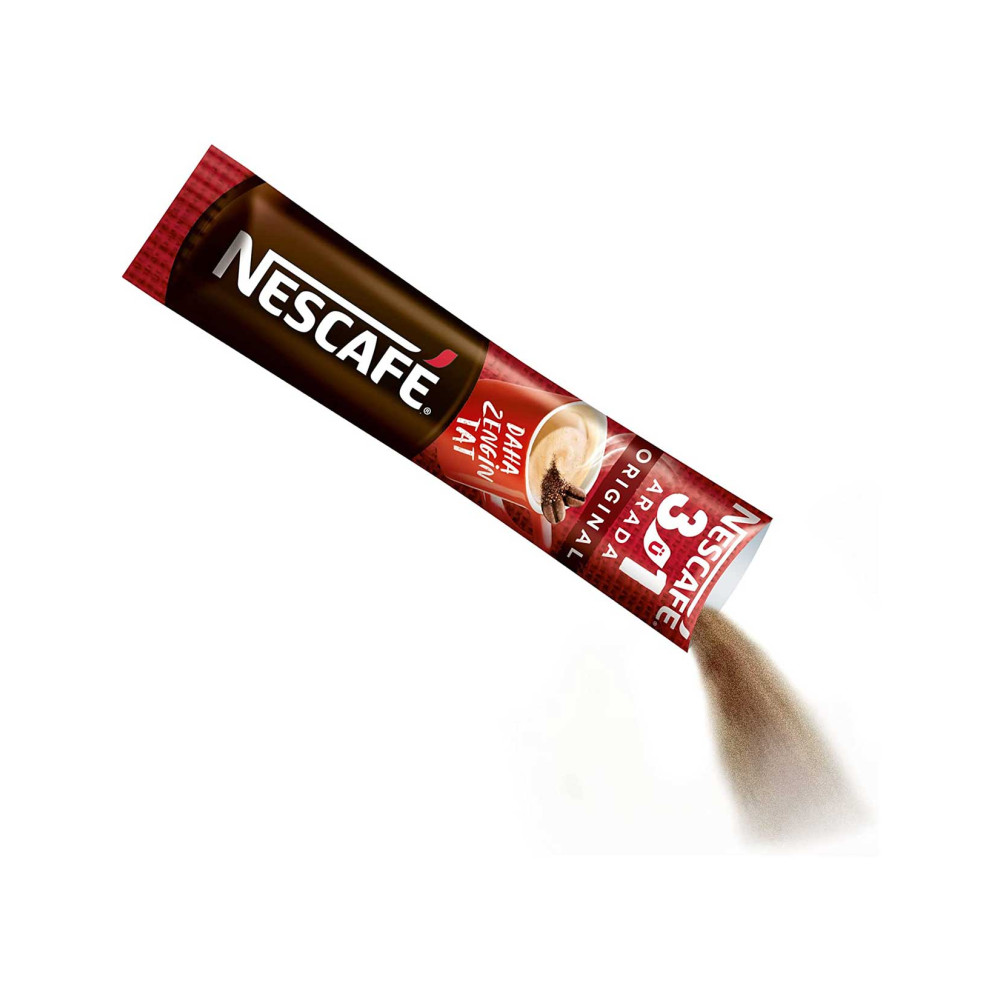 Nescafe 3'ü 1 Arada 17,5 gr 10'lu Paket Original