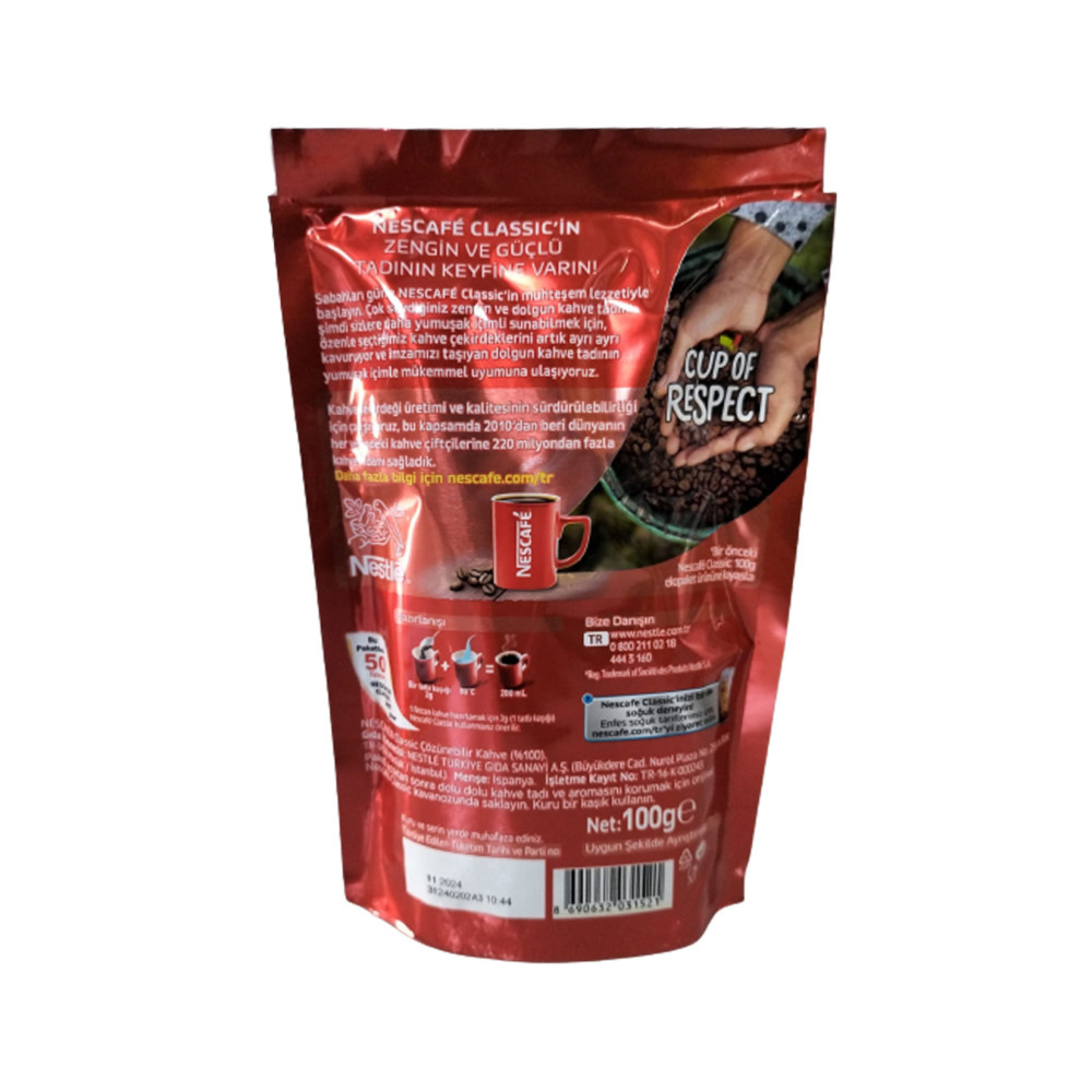 Nescafe Classic 100 gr