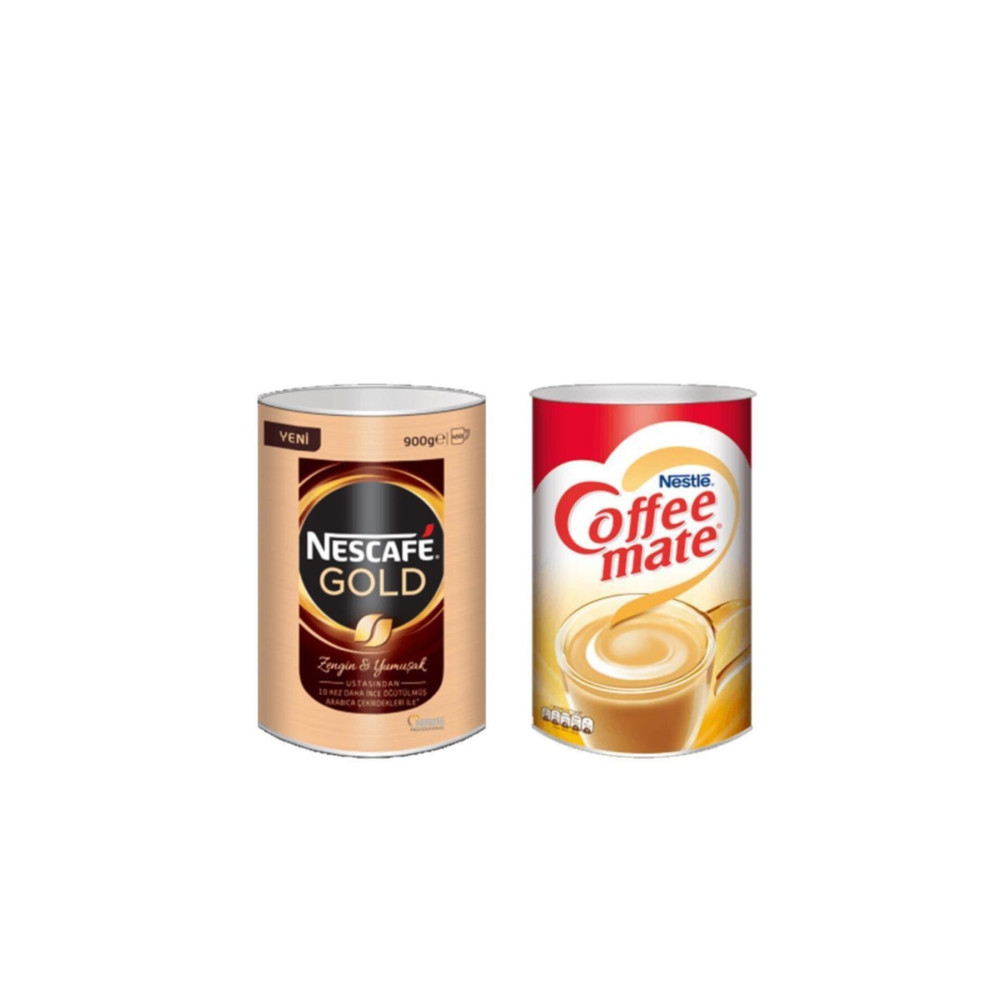 Nescafe Gold Kahve 900 gr + Nestle Coffee Mate 2 kg Kahve Fiyatı