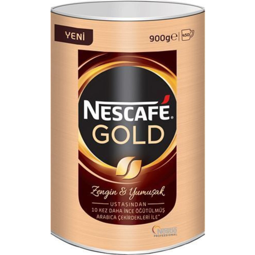 Nescafe Gold Teneke Sgnt 900 Gr. Kahve Fiyatı