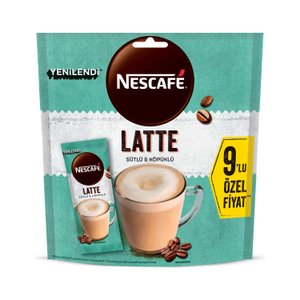 Nescafe Latte Sütlü Köpüklü 9X14.5 g Diğer Fiyatı