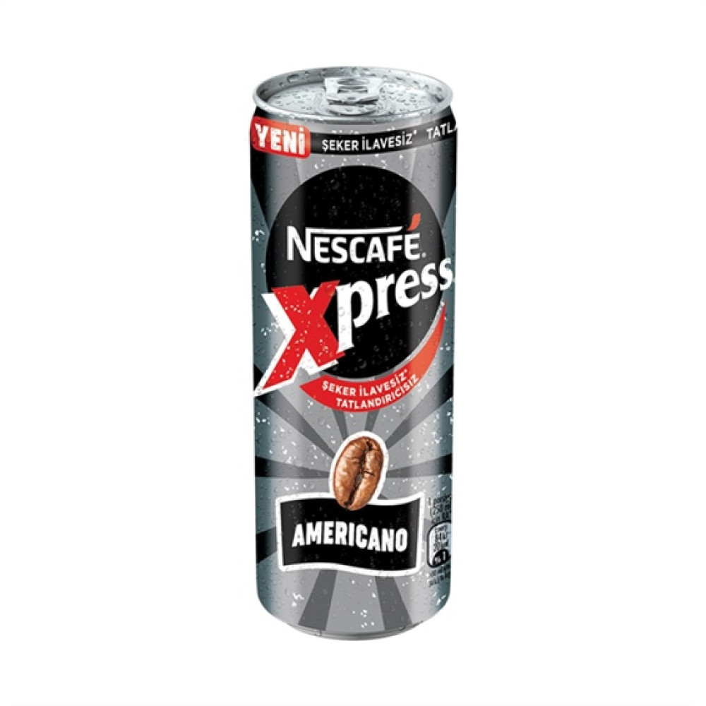 Nescafe Xpress Şekersiz Americano 250 Ml Soğuk Kahveler Fiyatı