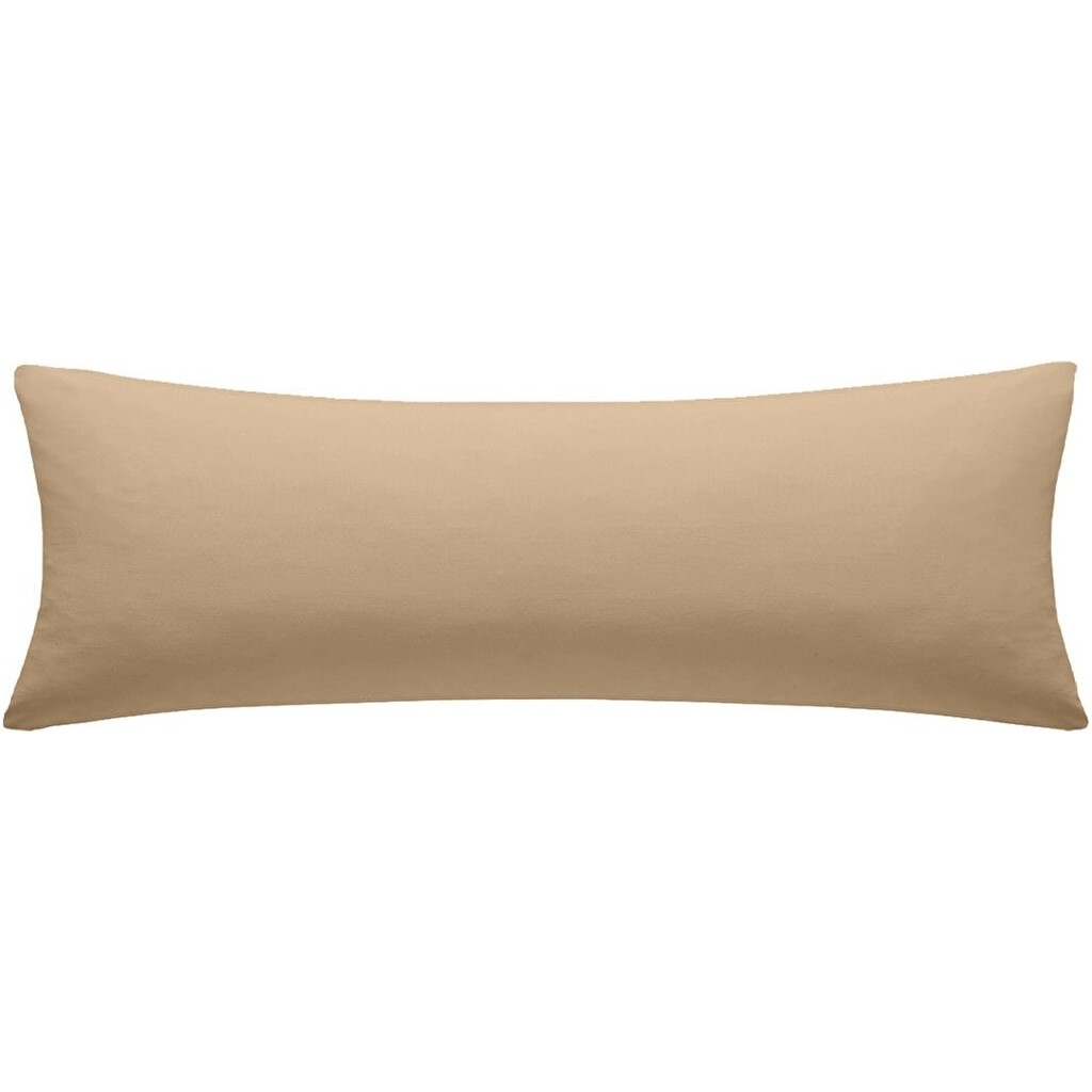 Nesco Uzun Yastık Kılıfı 50X120 cm - 50 x 120 - Bej Yastık Kılıfı Fiyatı