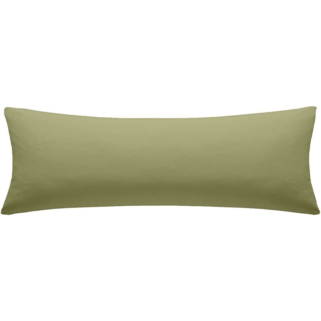 Nesco Uzun Yastık Kılıfı 50X120 cm - 50 x 120 - Haki Yastık Kılıfı Fiyatı