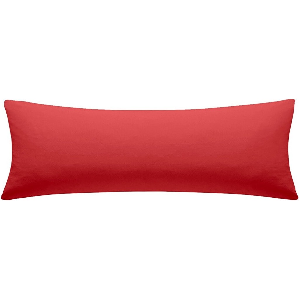 Nesco Uzun Yastık Kılıfı 50X120 cm - 50 x 120 - Kırmızı Yastık Kılıfı Fiyatı