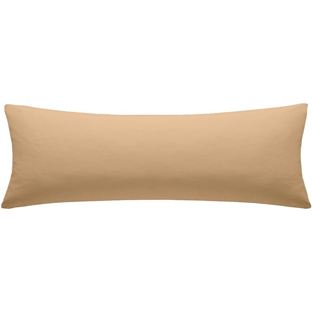 Nesco Uzun Yastık Kılıfı 50X120 cm - 50 x 120 - Krem Yastık Kılıfı Fiyatı