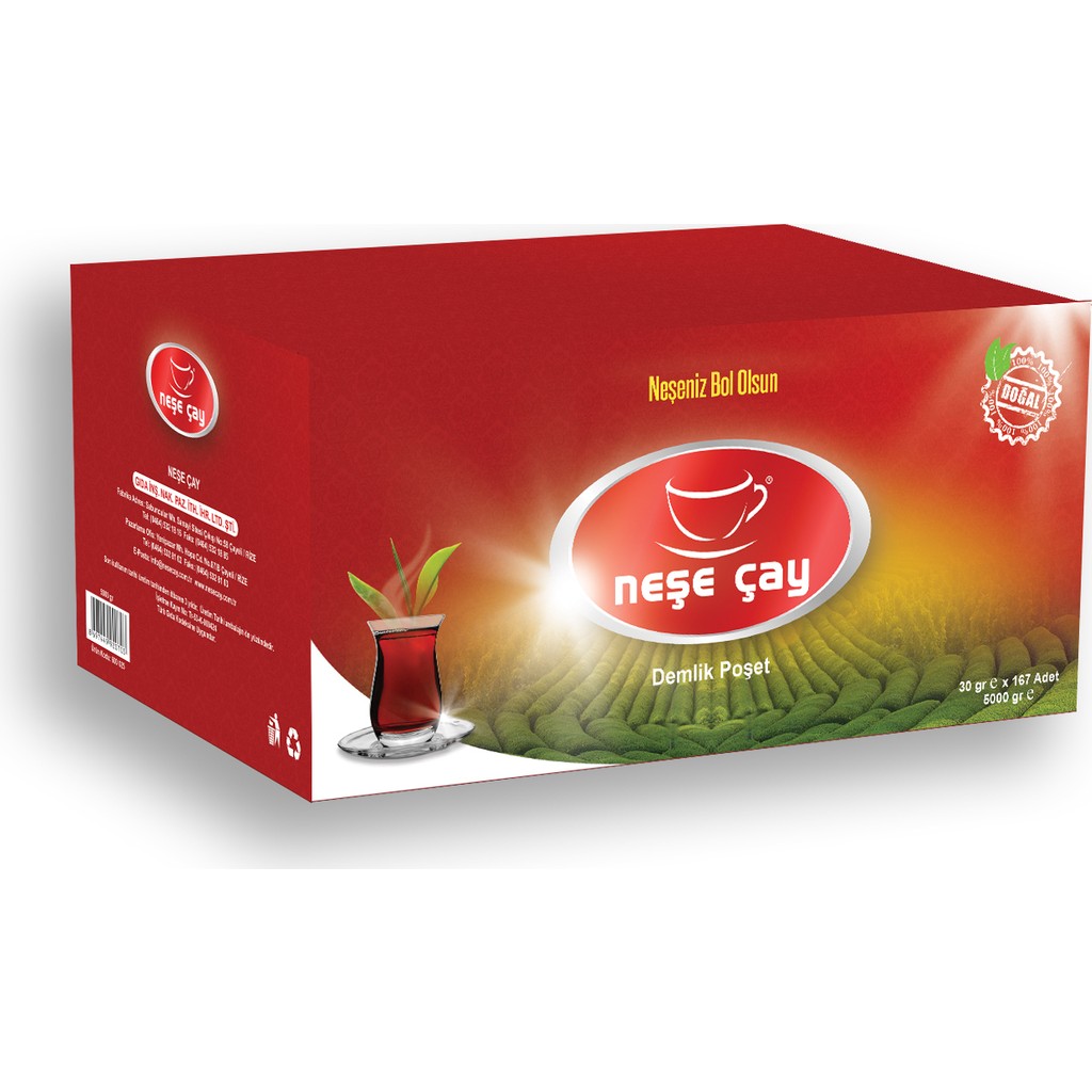 Neşe Çay Demlik Poşet Çay 5 Kg (167 Adet X 30 G) Diğer Fiyatı