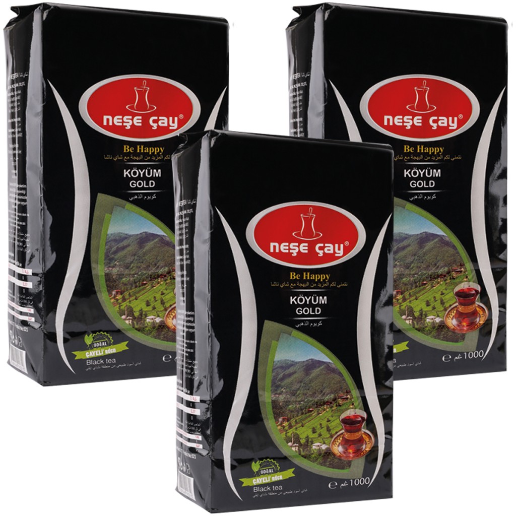 Neşe Çay Köyüm Gold 1000 gr 1 kg - 3 Adet Çay Fiyatı