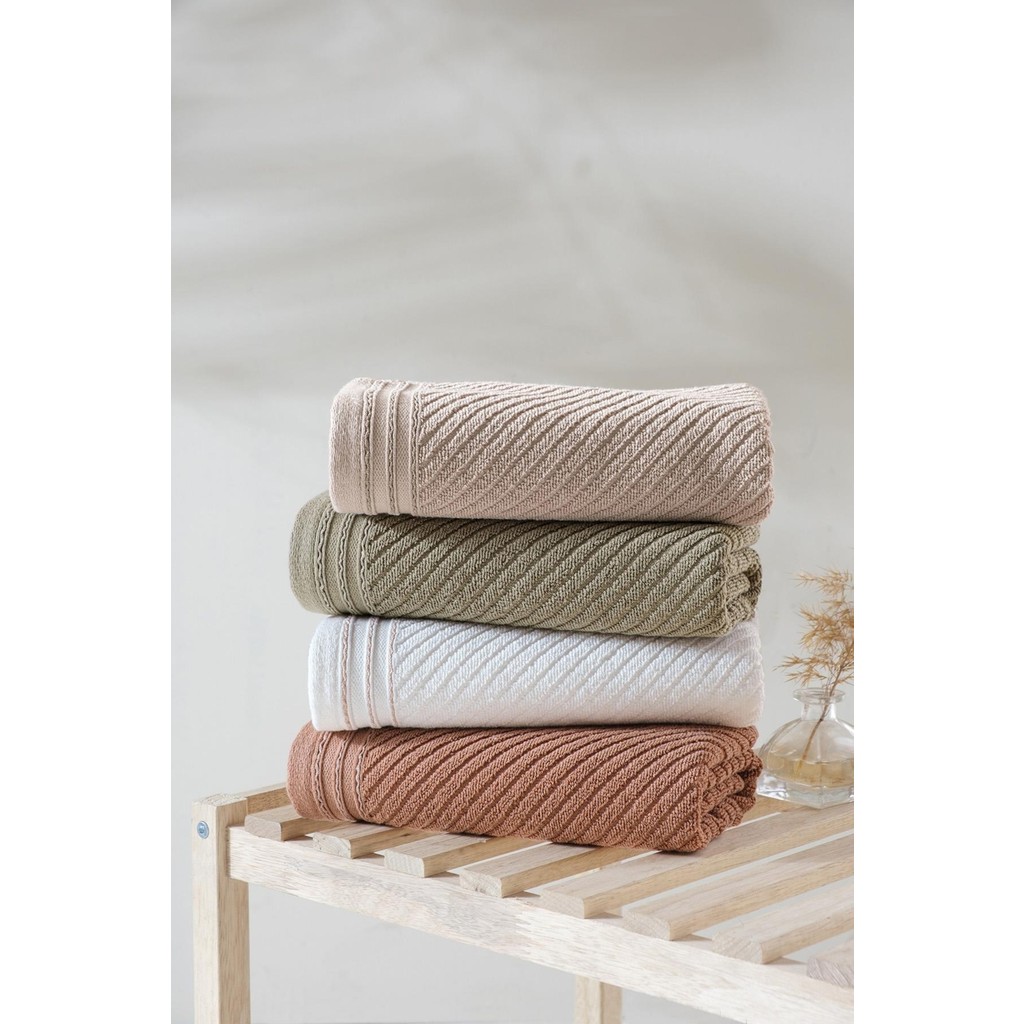 Neşe Home Collection Neşe Home Valeron 4’lü El & Yüz Havlu Seti 50x90 – %100 Pamuklu, Yumuşak ve Emici - Çok Renkli - 50 x 90 cm El / Yüz Havlusu Fiyatı