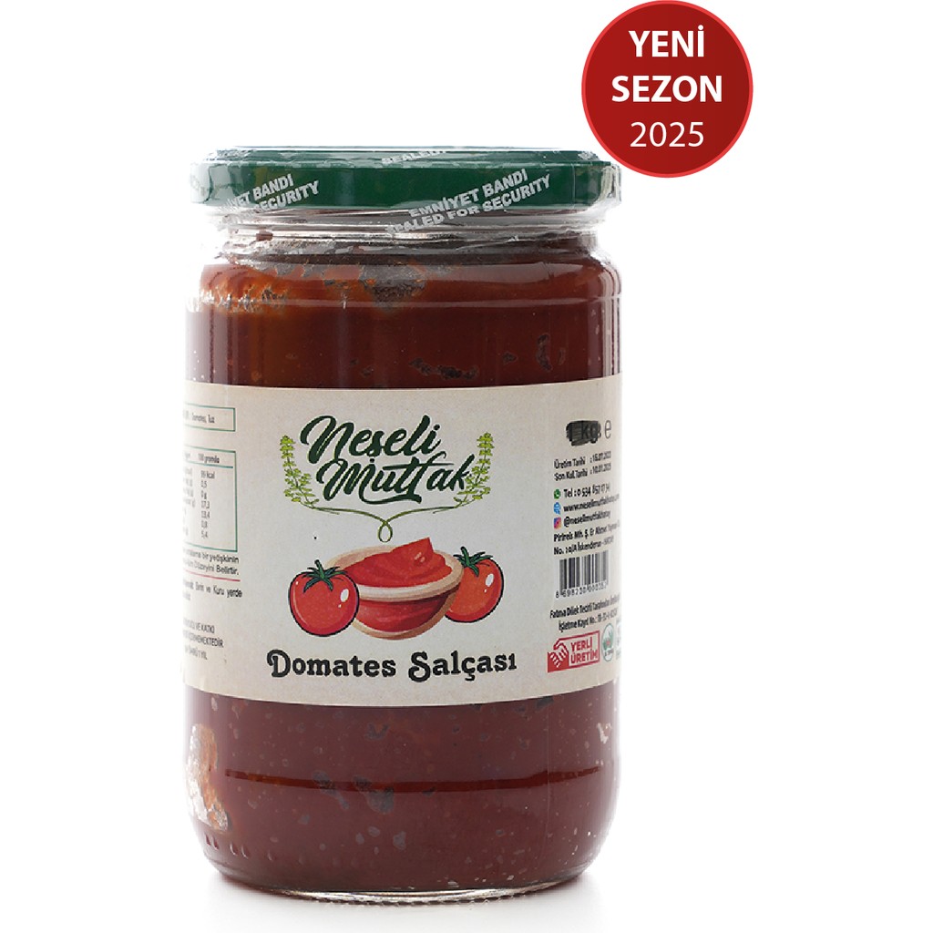 Neşeli Mutfak Domates Salçası 700 gr Konserve Fiyatı