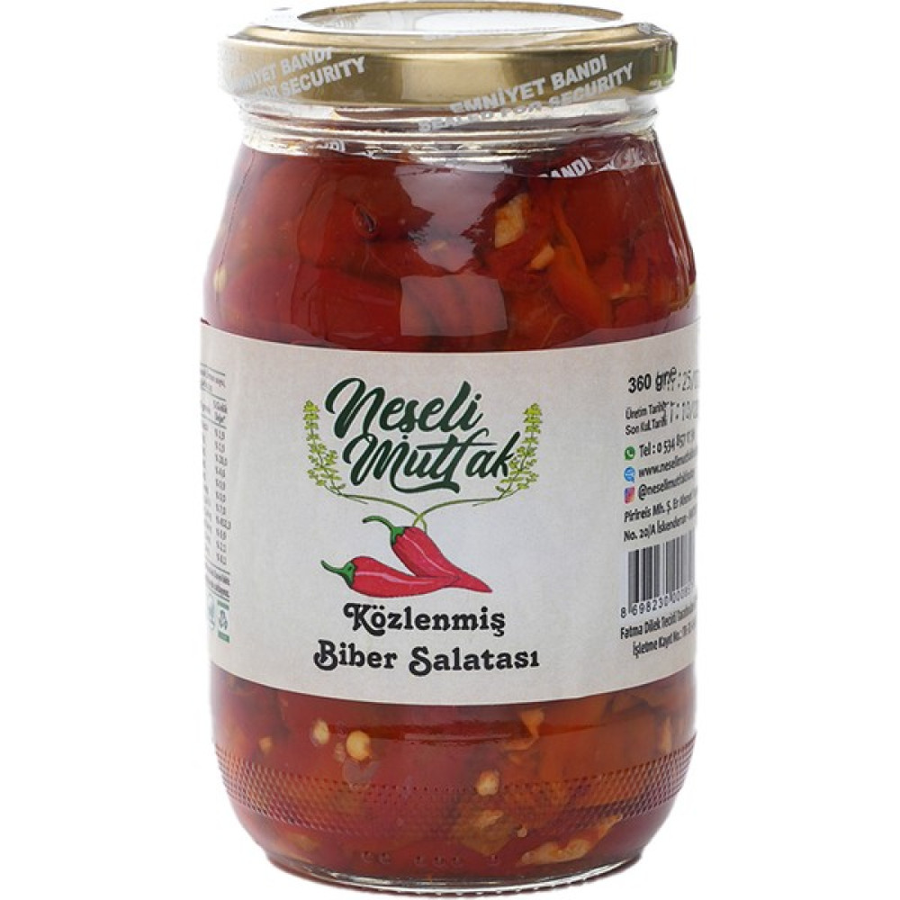 Neşeli Mutfak Közlenmiş Biber Salatası 360 gr Oto Boyaları Fiyatı