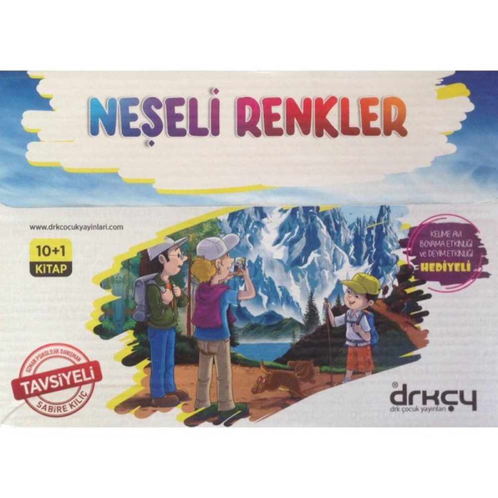 Neşeli Renkler (10 Kitap + Değerlendirme Testi) 1- 2.sınıflar Için Çocuk Öykü Fiyatı
