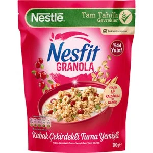 Nesfit Kabak Çekirdekli&Turna Yemişli Granola 300 g Diğer Fiyatı