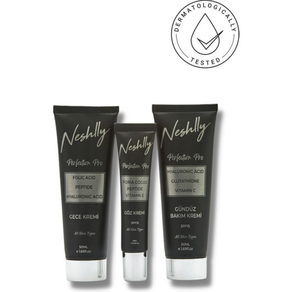 Neshlly Perfection Pro 3'lü Cilt Bakım Seti Cilt ve Yüz Bakımı Fiyatı