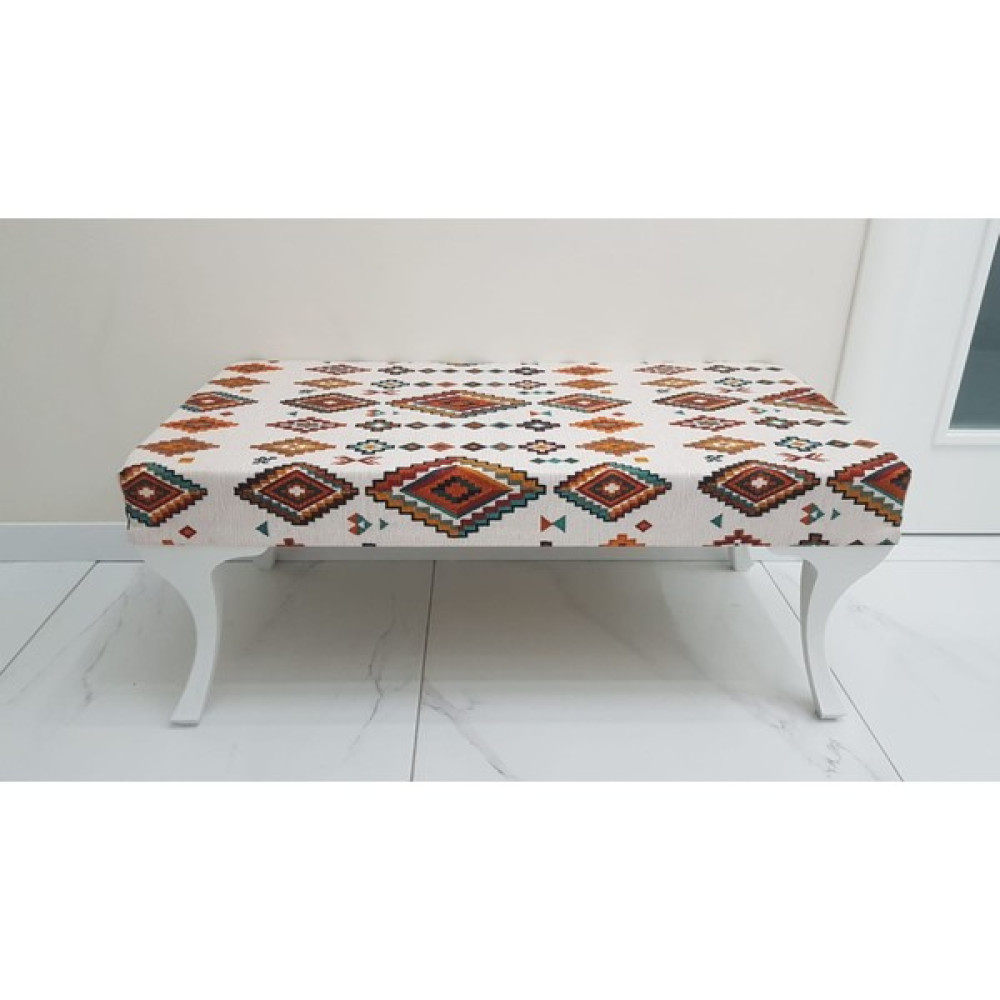 Nesil Home Ayakucu Puf Bench Oturma Pufu Puf - Krem Puf Fiyatı