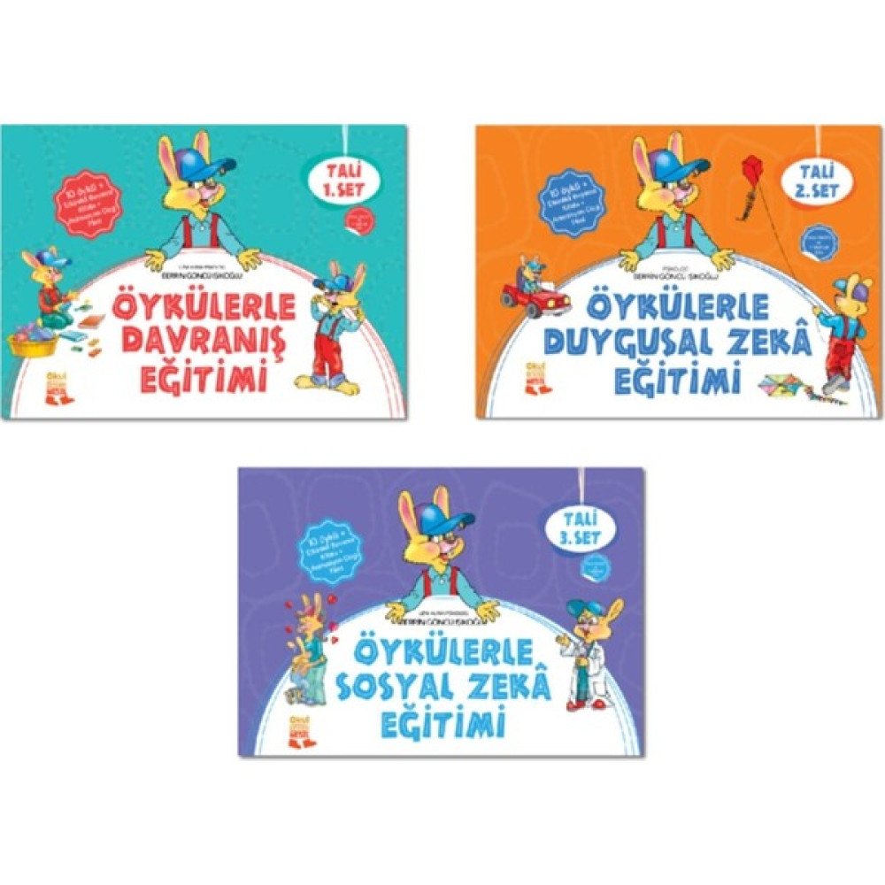 Nesil Okul Öncesi Tali Öykülerle Davranış Eğitim Seti 1 2 3 Zeka Geliştirici Kitaplar Fiyatı