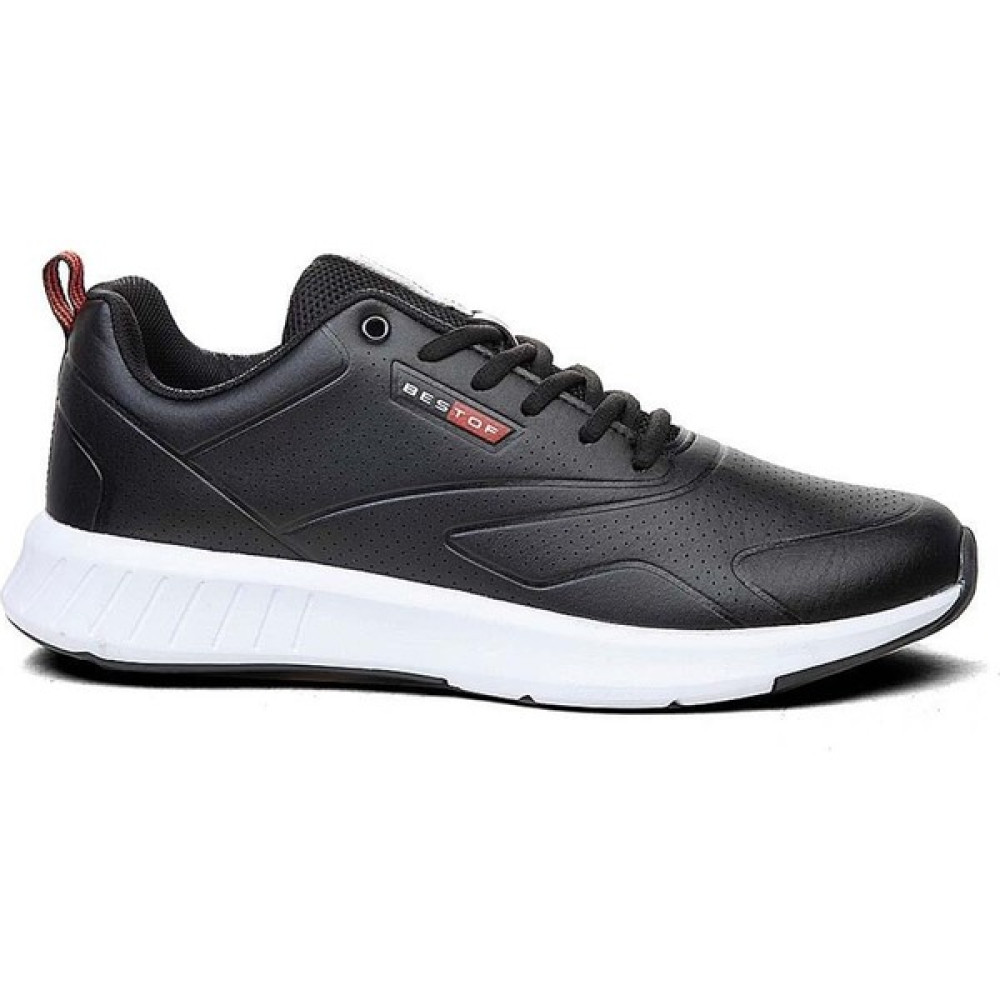Nesil Shoes Bestof 129 Siyah Beyaz Erkek Spor Ayakkabı Spor Ayakkabı Fiyatı