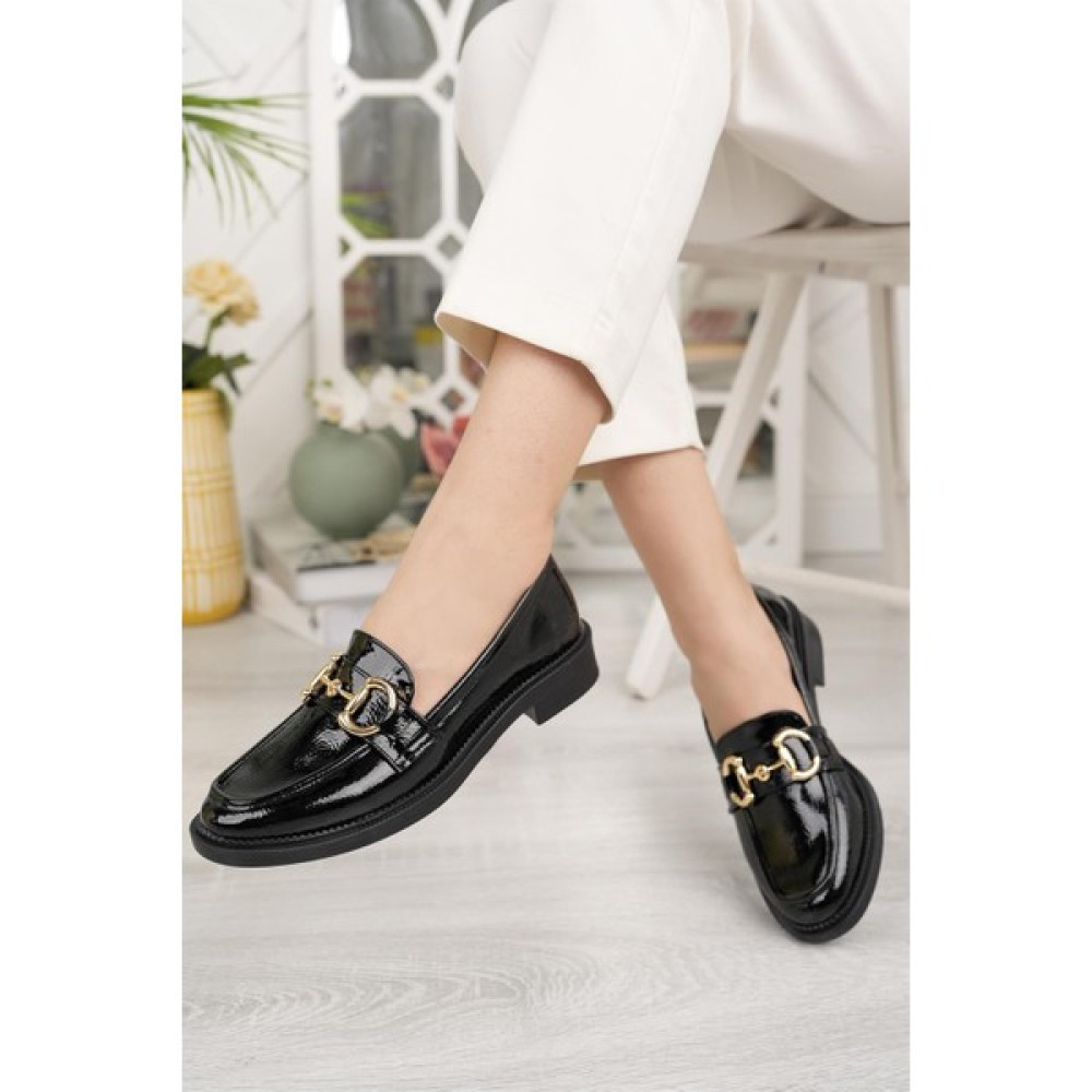 Nesil Shoes Palm 914 Siyah Rugan Makosen Kadın Ayakkabı Kadın Günlük Ayakkabıları Fiyatı