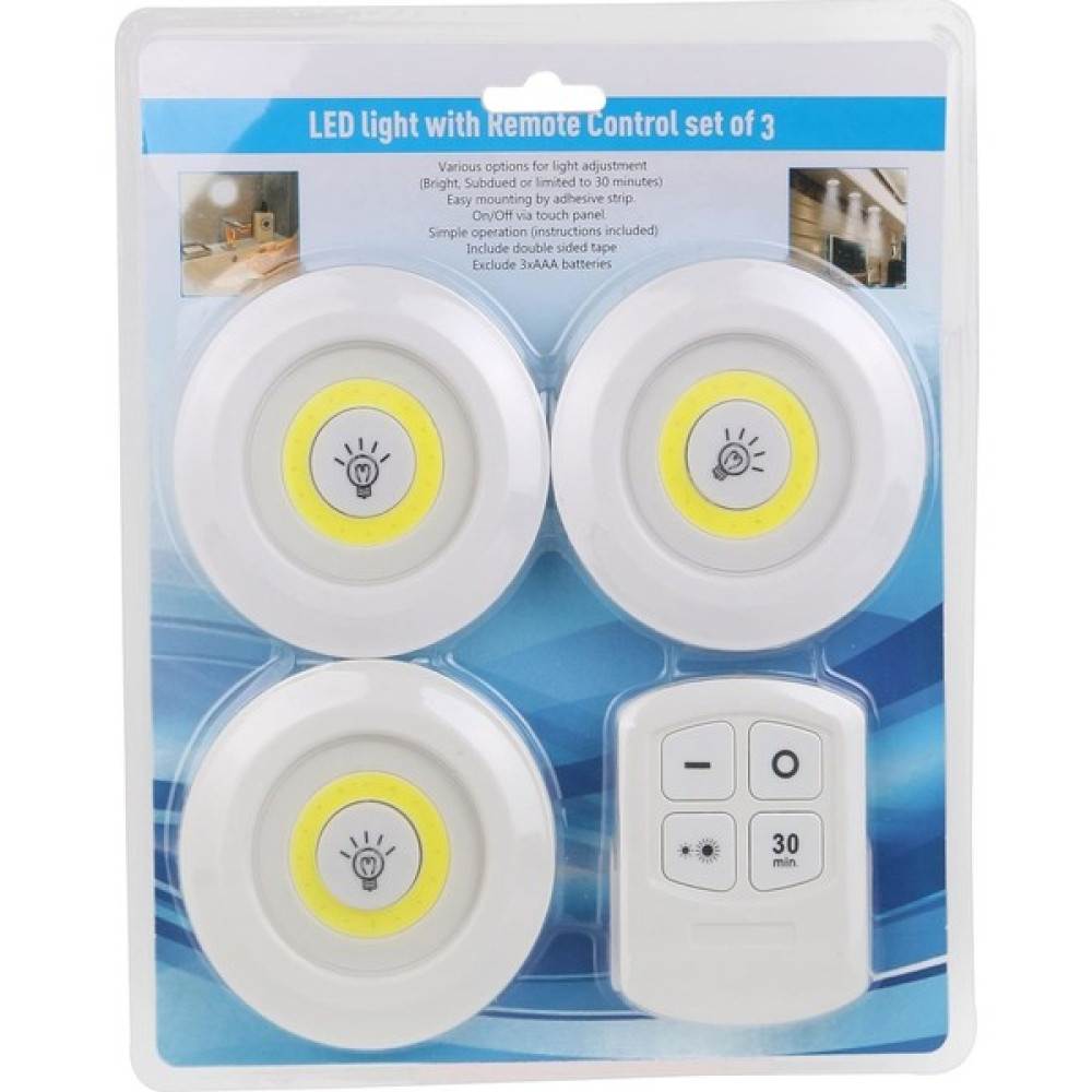 NESİL Uzaktan Kumandalı Yapışkanlı Led Spot Lamba Led Aydınlatmalar Fiyatı