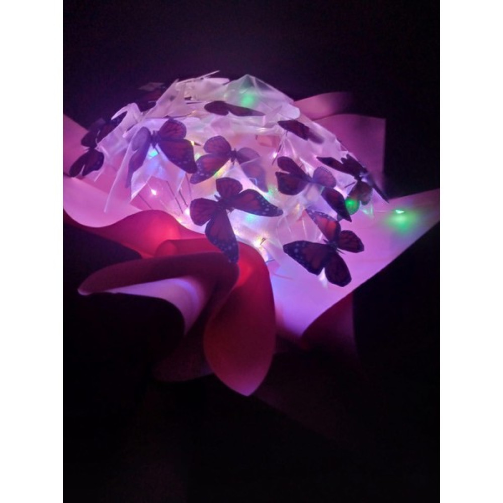 Neslinur Butik Neslinurbutik LED Işıklı Kelebek Buket - Kırmızı Ev & Dekorasyon Aksesuarları Fiyatı